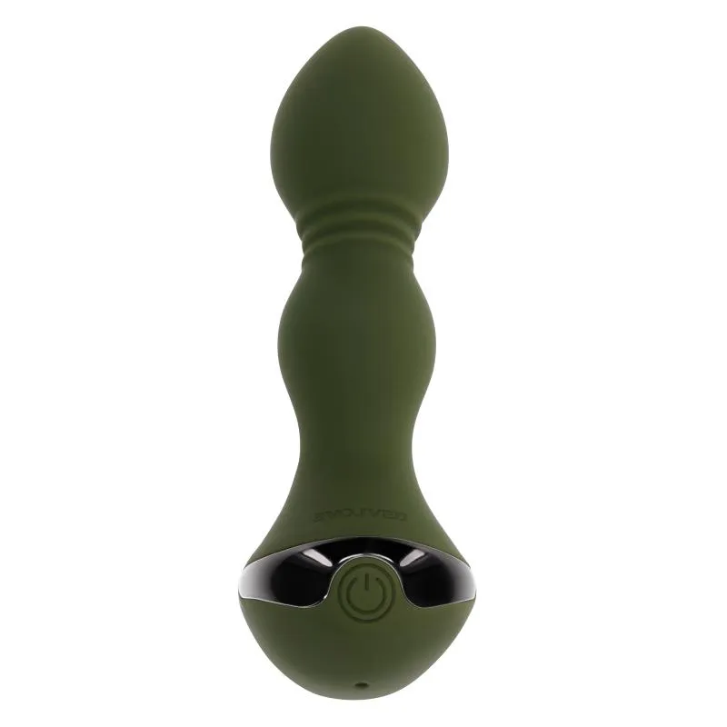 Evolved - Lieutenant Vibrations-Analplug - 12 cm