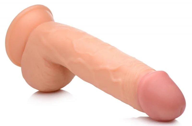 Pop Peckers - Poppin Realistischer Dildo Beige - 20cm