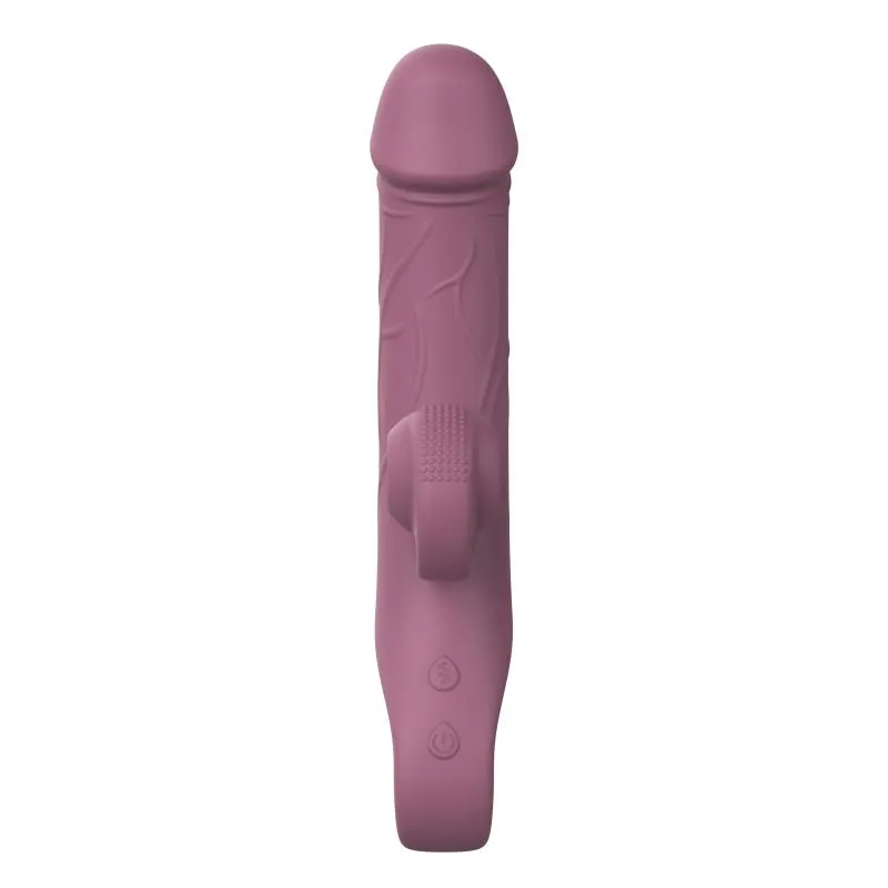 Online Only - Double Lust Realistic Snail Vibrator - Lila