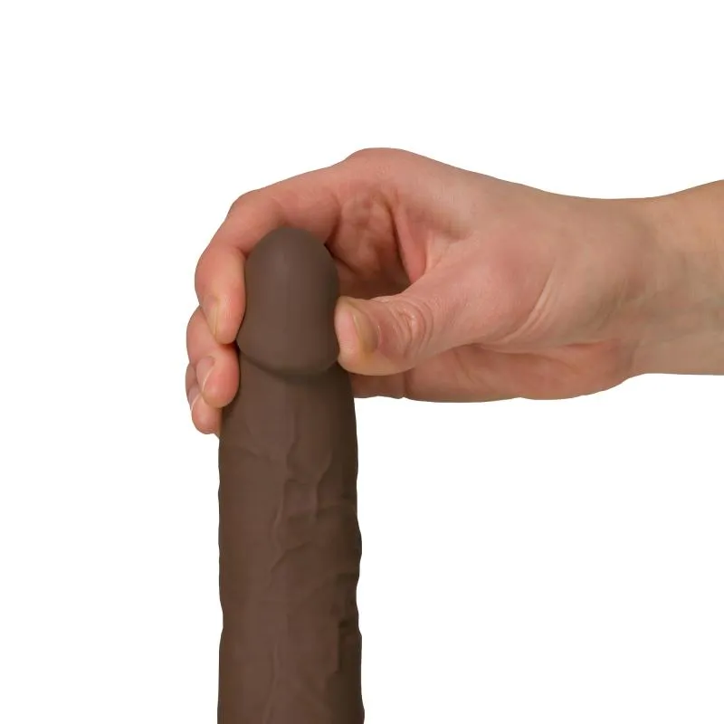 AMORELIE UNCOVER »Dawn« Dildo - 15,4 cm - Espresso