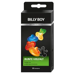 Billy Boy Bunte Vielfalt Kondome - 12 st. Billy Boy Bunte Vielfalt Kondome - 12 st.