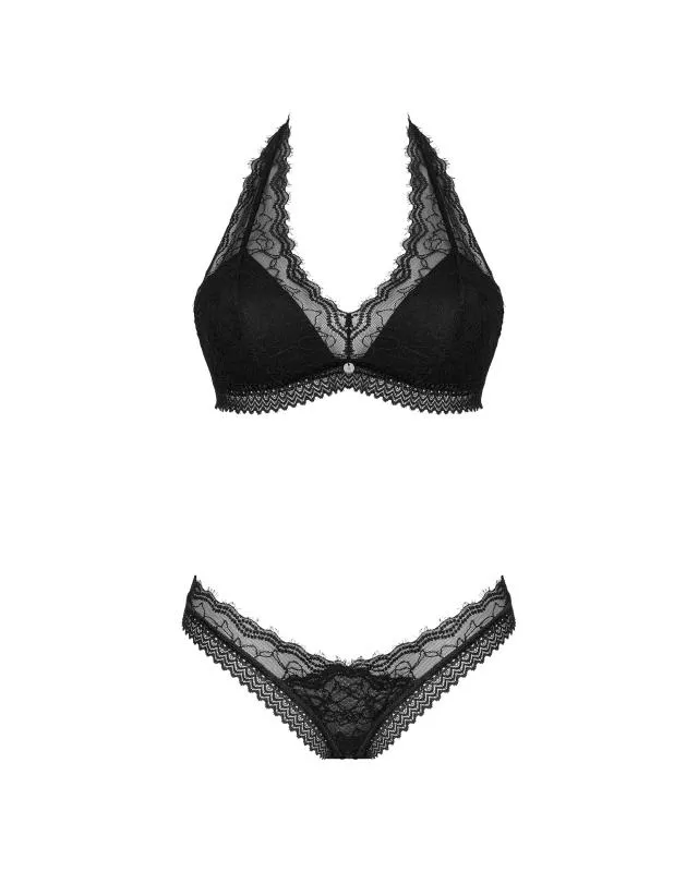 Obsessive - Medilla 2-teiliges Set - Schwarz