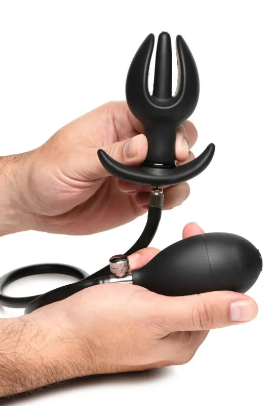 Master Series Analplug mit Aufblasfunktion