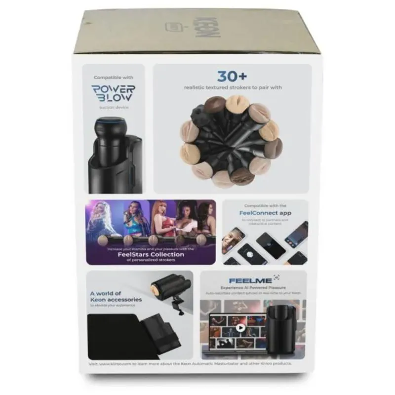 Kiiroo – Keon WiFi Masturbator – Schwarz