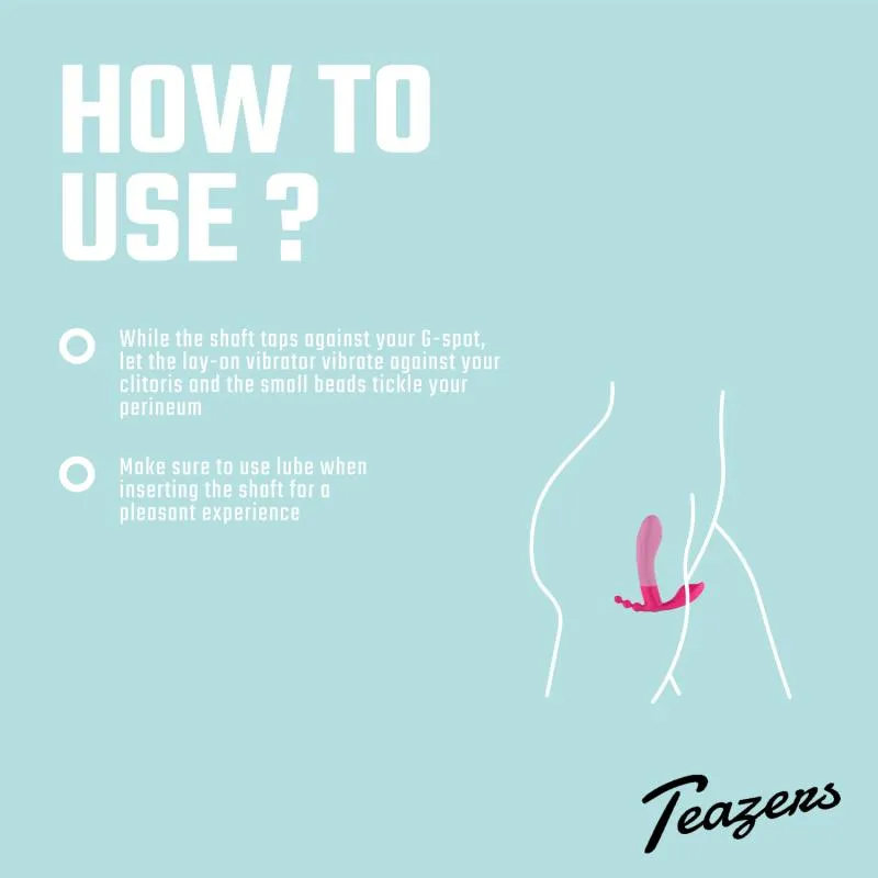 Teazers »Wear« G-Punkt & Anal Slip-Vibrator