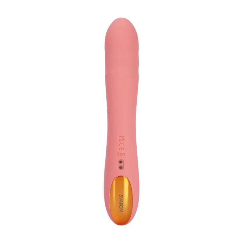 SVAKOM - Ava Neo Interaktiver Stoßvibrator - Pfirsich