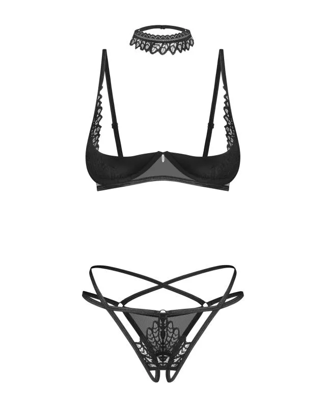 Obsessive - Donarella 3-teiliges Set - XS/S