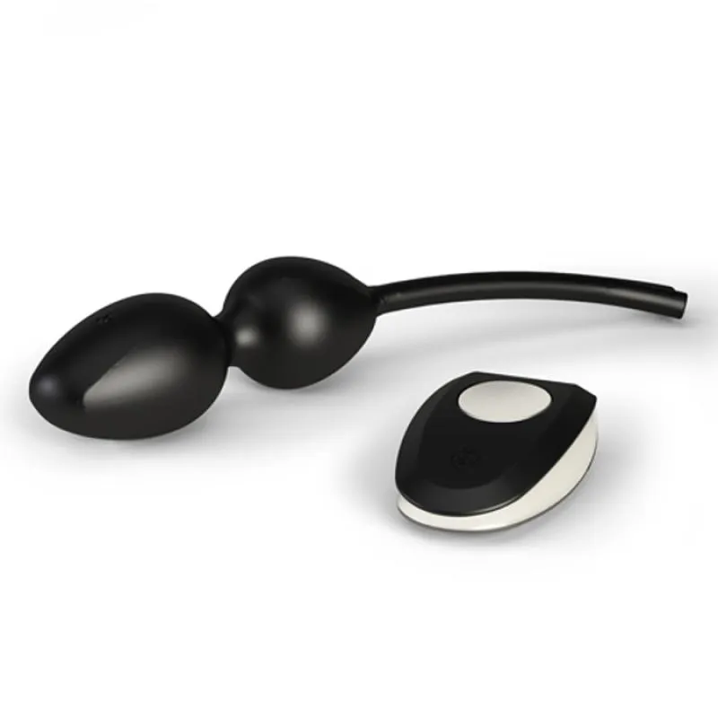 Mystim – Jane Untamed Geisha Balls Vibrator – Schwarz