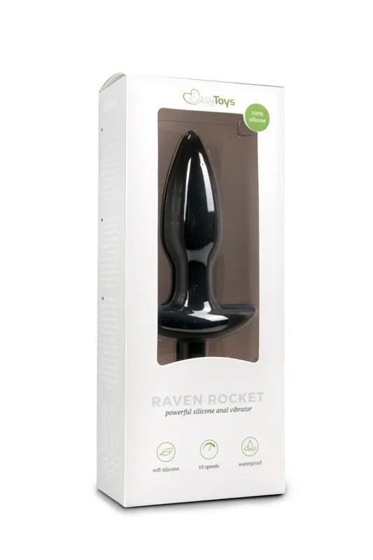 EasyToys »Raven Rocket« Analplug mit Vibration