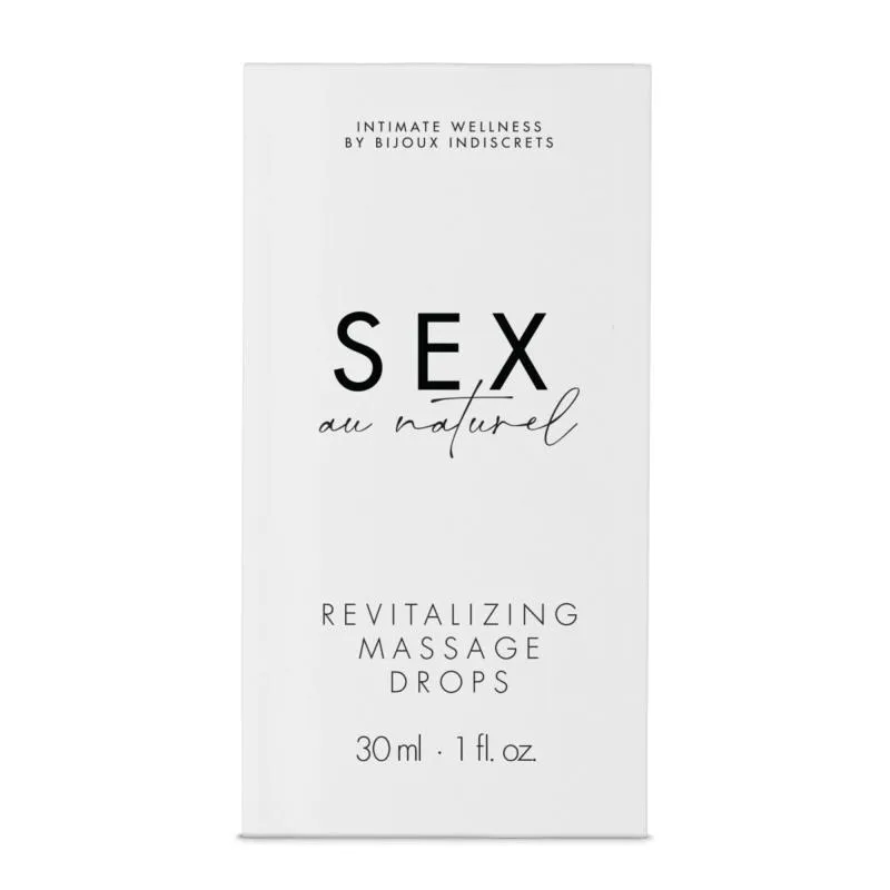 Bijoux Indiscrets – SEX AU NATUREL Revitalisierende Intim-Massagegel – 30 ml