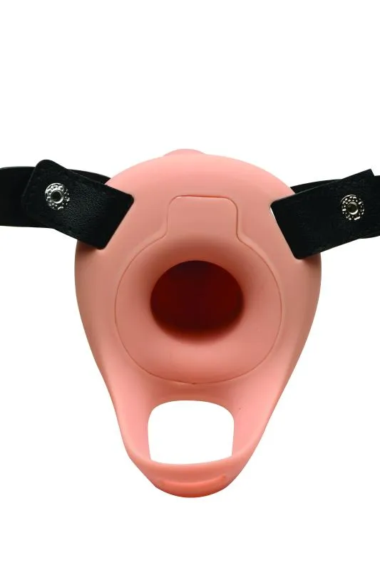 Size Matters Hollow-Strap-On mit Vibration & Fernbedienung