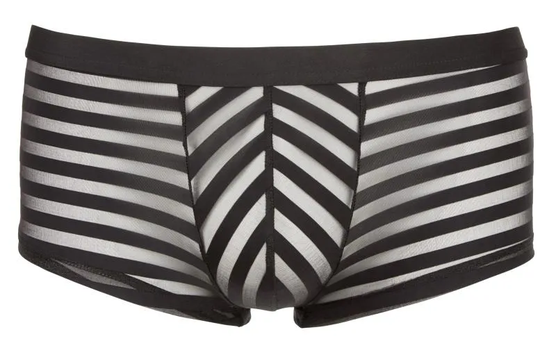 Svenjoyment – Gestreifte Strumpfhose – Semi Transparent