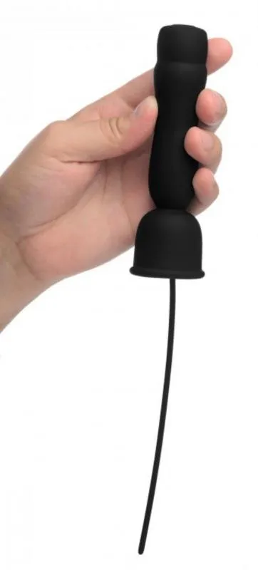 Penis-Dilatator mit vibrierendem Eichel-Stimulator