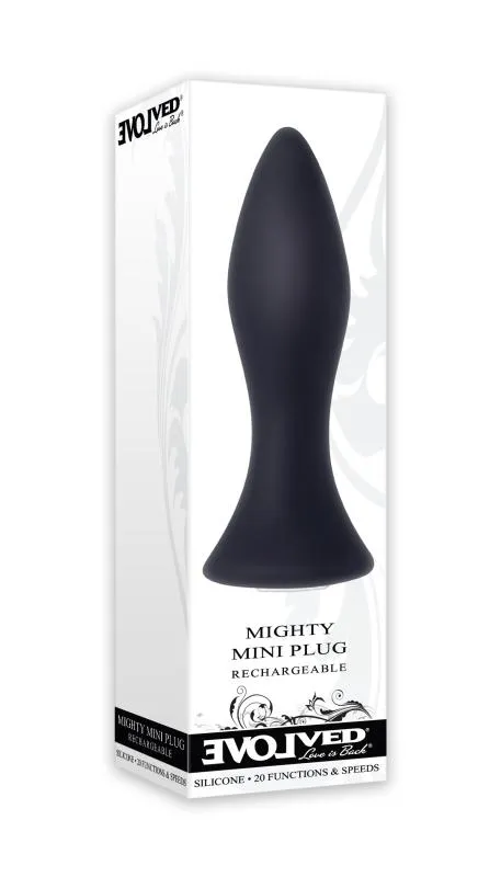 Evolved Novelties - Mighty Mini Plug - Schwarz
