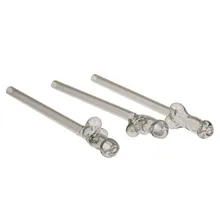 Glaspenis-Strohhalm mit Reinigungsbürste Willy - 4 Stück Glaspenis-Strohhalm mit Reinigungsbürste Willy - 4 Stück