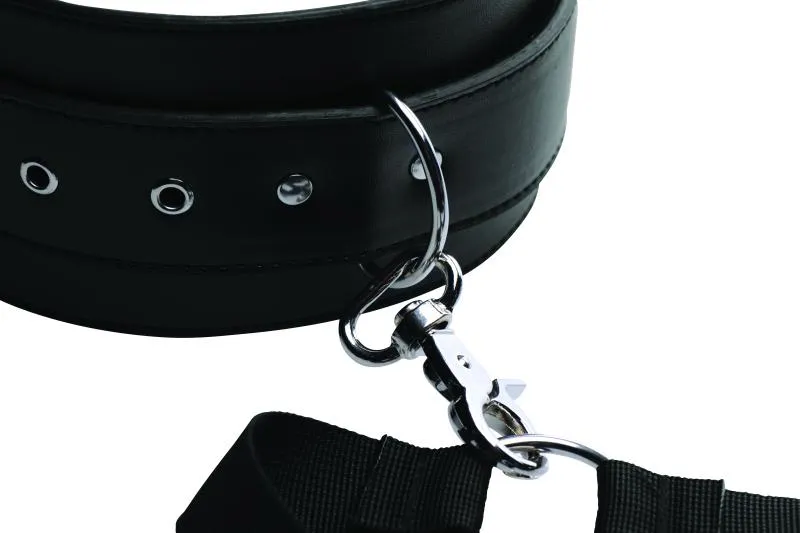 Master Series »Acquire« Oberschenkel Harness mit Handfesseln