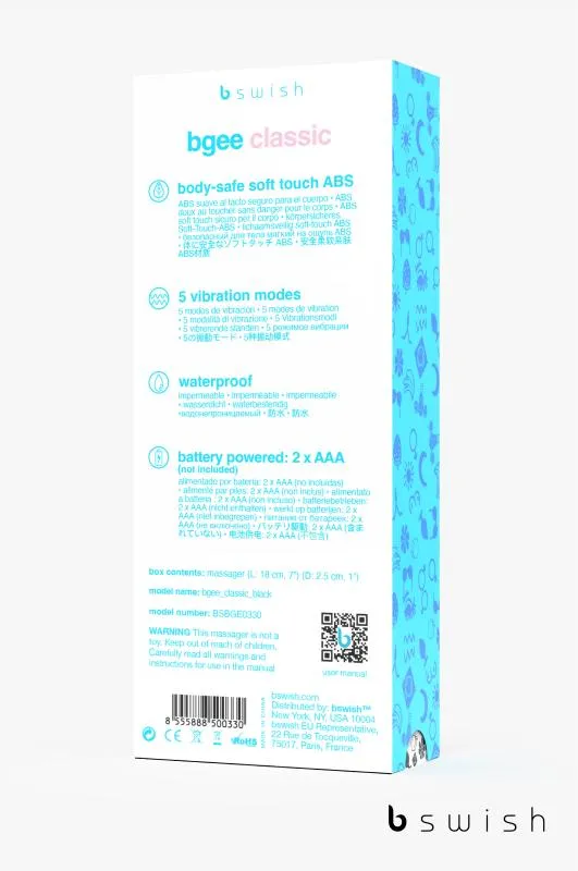 B Swish - Bgee G-Punkt Vibrator Schwarz