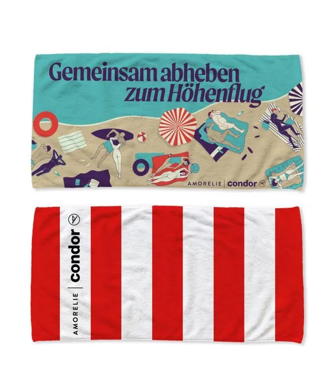 Condor x AMORELIE Mikrofaserhandtuch