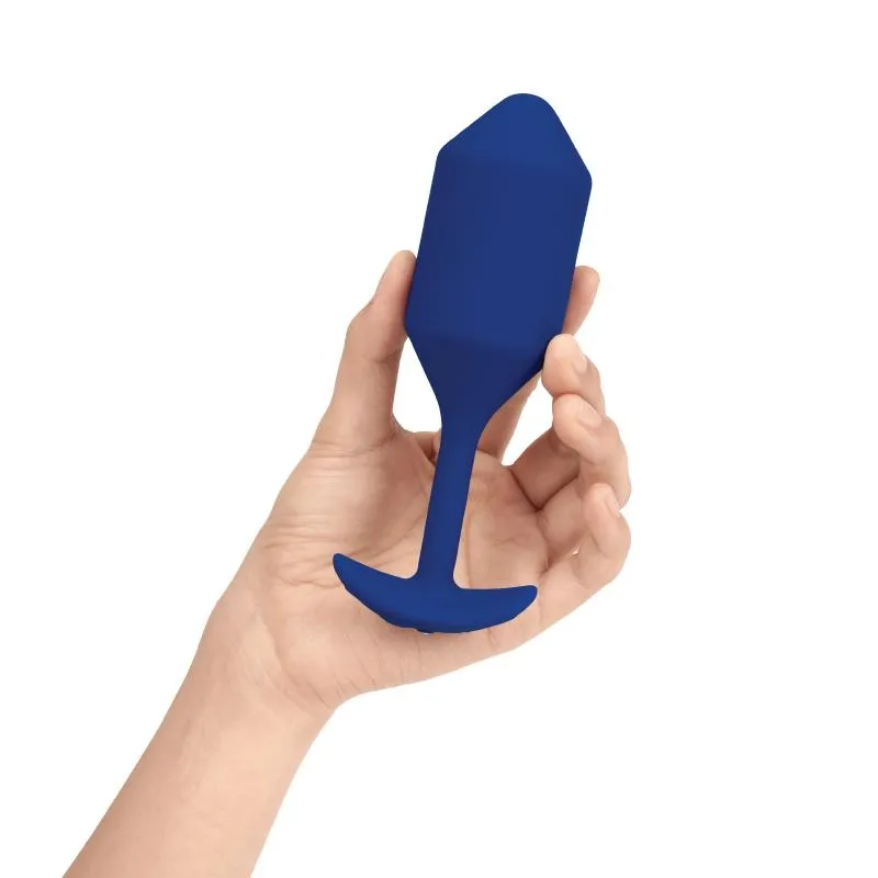 B-Vibe - Vibrating Snug Plug 4 (XL) Navy