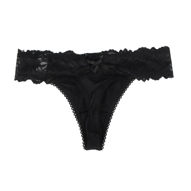 Schöner String - Schwarz