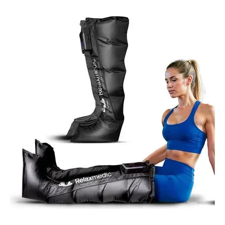 Bota De Compressão Pneumática Sem Fio Com Anvisa Relaxmedic 127/220v Preto Tam Gg Bota De Compressão Pneumática Sem Fio Com Anvisa Relaxmedic 127/220v Preto Tam Gg