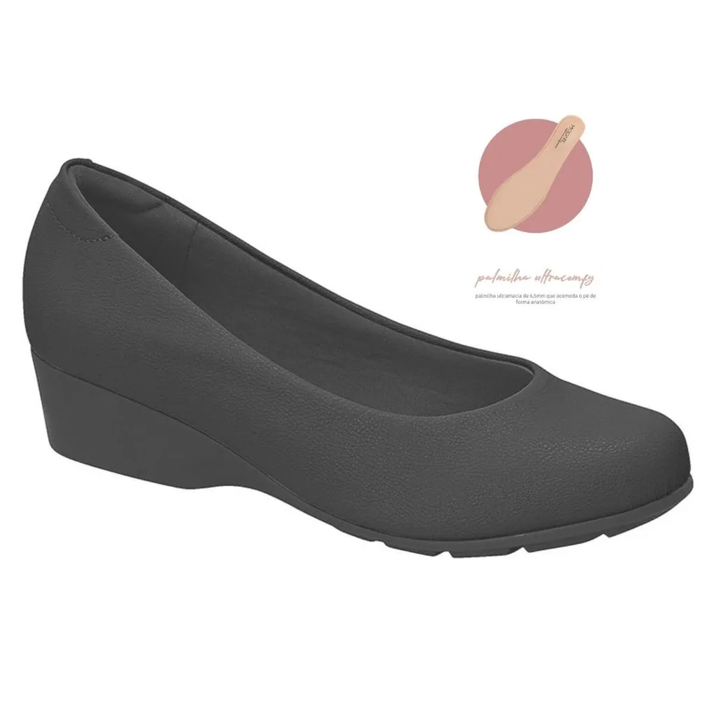 Sapato Modare Feminino Ortopedico Anabela Ultraconforto Macio Flexivel Salto Baixo Original Sapato Modare Feminino Ortopedico Anabela Ultraconforto Macio Flexivel Salto Baixo Original