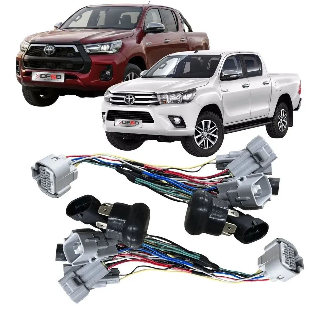 Plug Chicote Farol Led Toyota Hilux 2016 a 2021 2022 2023 2024 2025 2026 Plug Chicote Farol Led Toyota Hilux 2016 a 2021 2022 2023 2024 2025 2026