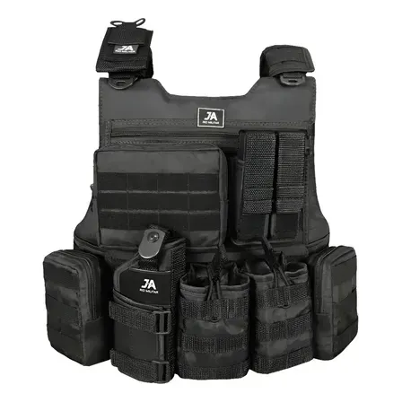 Colete Modular Ja3 + 10 Acessórios Tático 3a Ja Rio Militar Colete Modular Ja3 + 10 Acessórios Tático 3a Ja Rio Militar