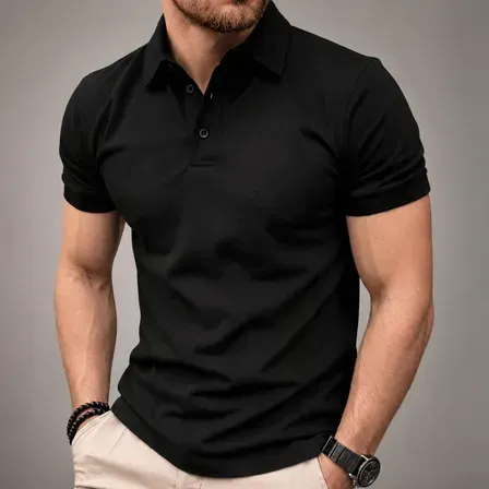 Camisa Gola Polo Masculina Pique Premium Algodão Confortável Camisa Gola Polo Masculina Pique Premium Algodão Confortável