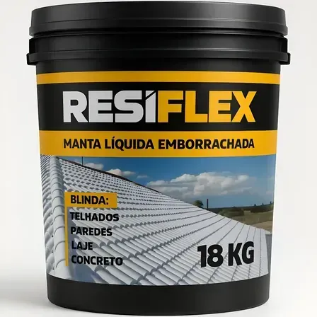 Manta Líquida Resistente Sol E Chuva Resiflex 18kg Manta Líquida Resistente Sol E Chuva Resiflex 18kg
