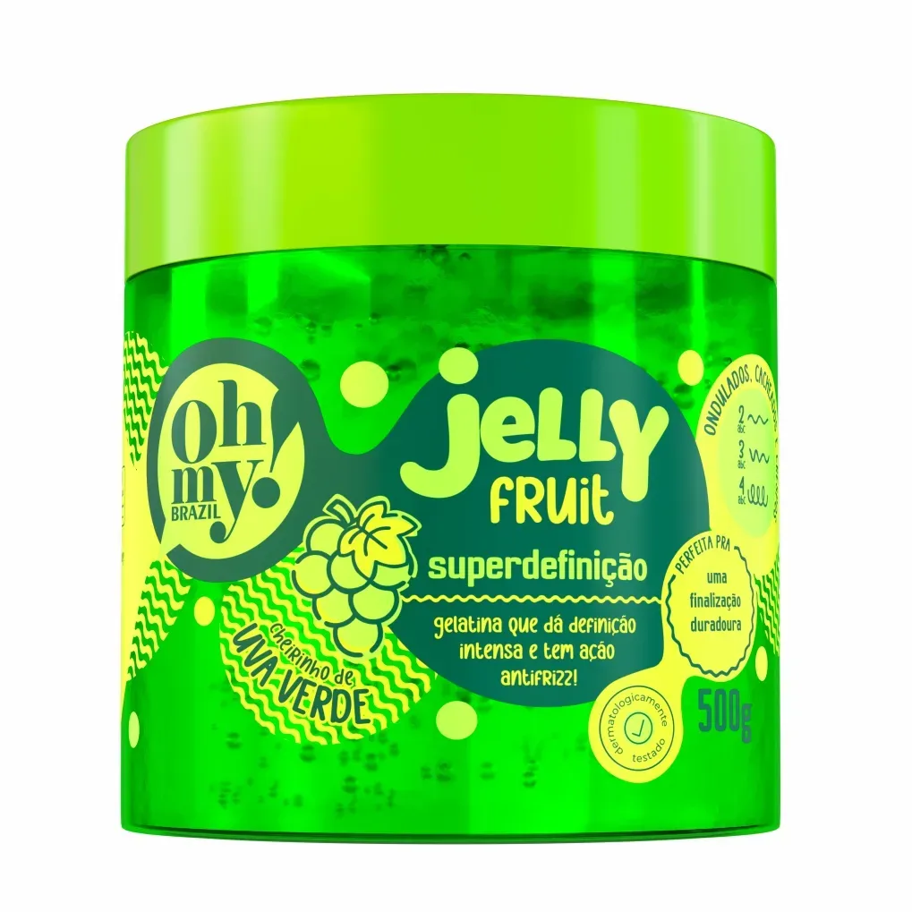 Jelly Fruit Superdefinição 500g OhMy! Jelly Fruit Superdefinição 500g OhMy!