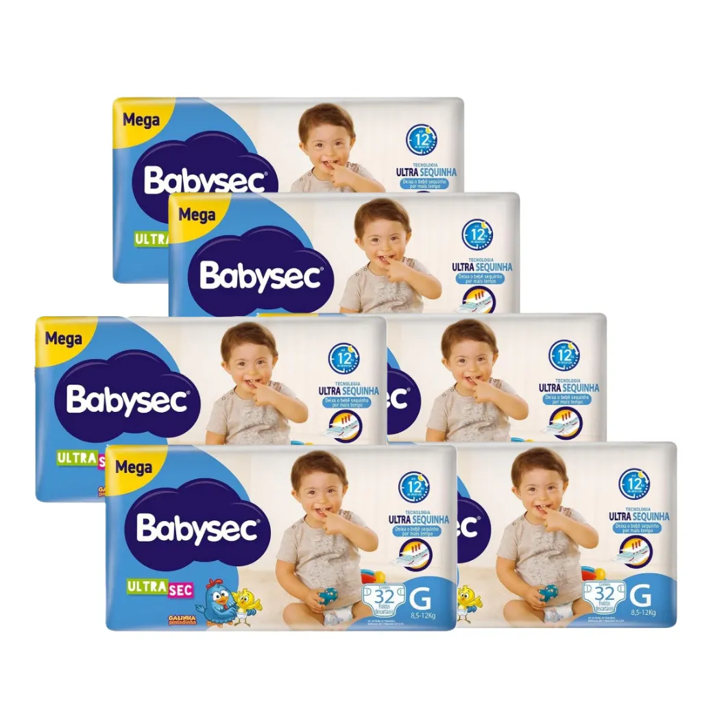 KIT FRALDA BABYSEC G 32 UNIDADES KIT FRALDA BABYSEC G 32 UNIDADES