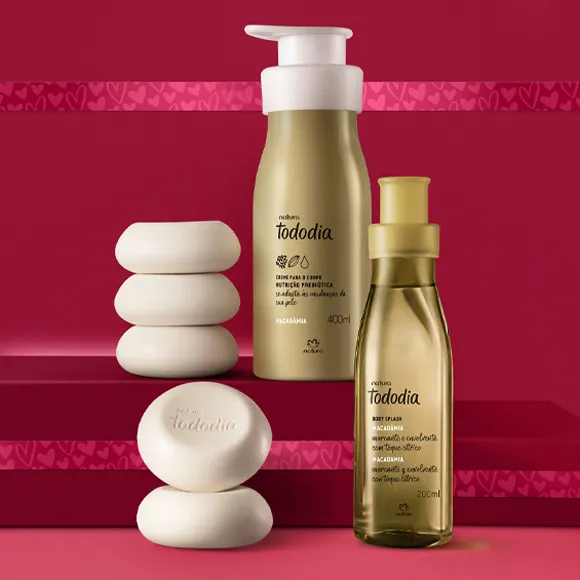 Apenas R$ 97,66 Presente Natura Tododia Macadâmia com meu cupom Apenas R$ 97,66 Presente Natura Tododia Macadâmia com meu cupom