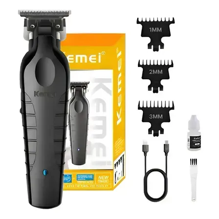 Kemei Maquina De Acabamento Km 2299 Profissional Cor Black Kemei Maquina De Acabamento Km 2299 Profissional Cor Black