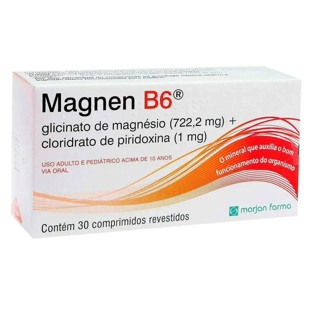 Suplemento Vitamínico Magnen B6 30 Comprimidos – Energia, Foco e Bem-Estar Diário Suplemento Vitamínico Magnen B6 30 Comprimidos – Energia, Foco e Bem-Estar Diário