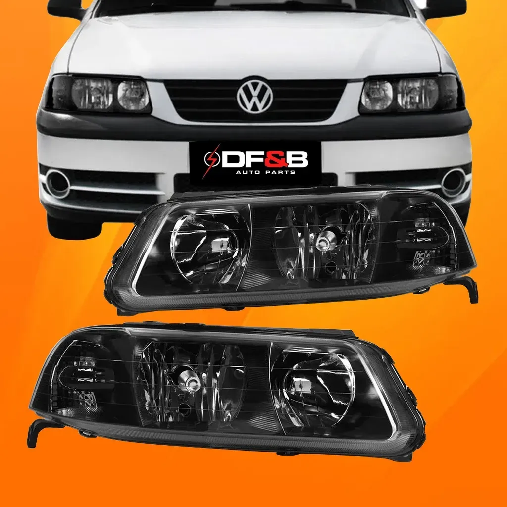 Farol Gol G3 99 00 01 02 03 04 05 Foco Duplo Mascara Negra Farol Gol G3 99 00 01 02 03 04 05 Foco Duplo Mascara Negra