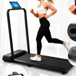 Esteira Ergométrica Dobrável Elétrica Com Painel LCD e Controle Remoto Para Casa Academia Preta Esteira Ergométrica Dobrável Elétrica Com Painel LCD e Controle Remoto Para Casa Academia Preta