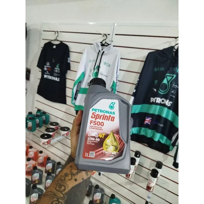 Óleo de Moto Petronas 10W30 Semissintético 4T API SL JASO MA2 Óleo de Moto Petronas 10W30 Semissintético 4T API SL JASO MA2