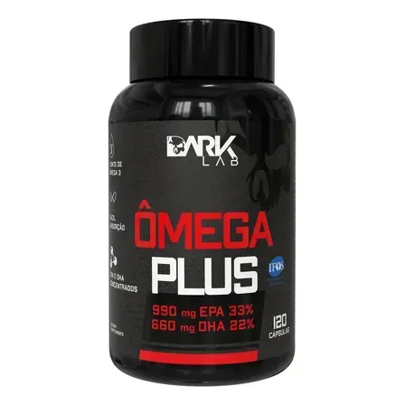 Omega Plus 120 Cápsulas Ômega 3 Dark Lab Omega Plus 120 Cápsulas Ômega 3 Dark Lab