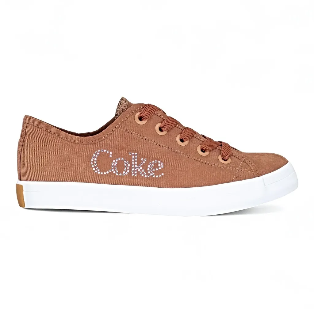 Tenis Coca Cola Feminino Stream Twill Glow Casual Conforto Original Tenis Coca Cola Feminino Stream Twill Glow Casual Conforto Original