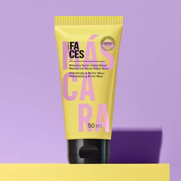 Máscara Facial Hidra Glow Faces + Cupom de Desconto Máscara Facial Hidra Glow Faces + Cupom de Desconto