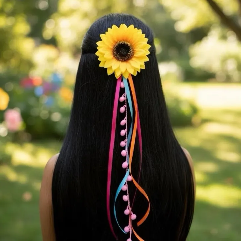TIC TAC LUXO FLOR DE GIRASSOL | SCRUNCHIES | BLOQUINHO DE CARNAVAL | FESTA FANTASIA | TIC-TAC | ACESSÓRIOS DE CABELO TIC TAC LUXO FLOR DE GIRASSOL | SCRUNCHIES | BLOQUINHO DE CARNAVAL | FESTA FANTASIA | TIC-TAC | ACESSÓRIOS DE CABELO