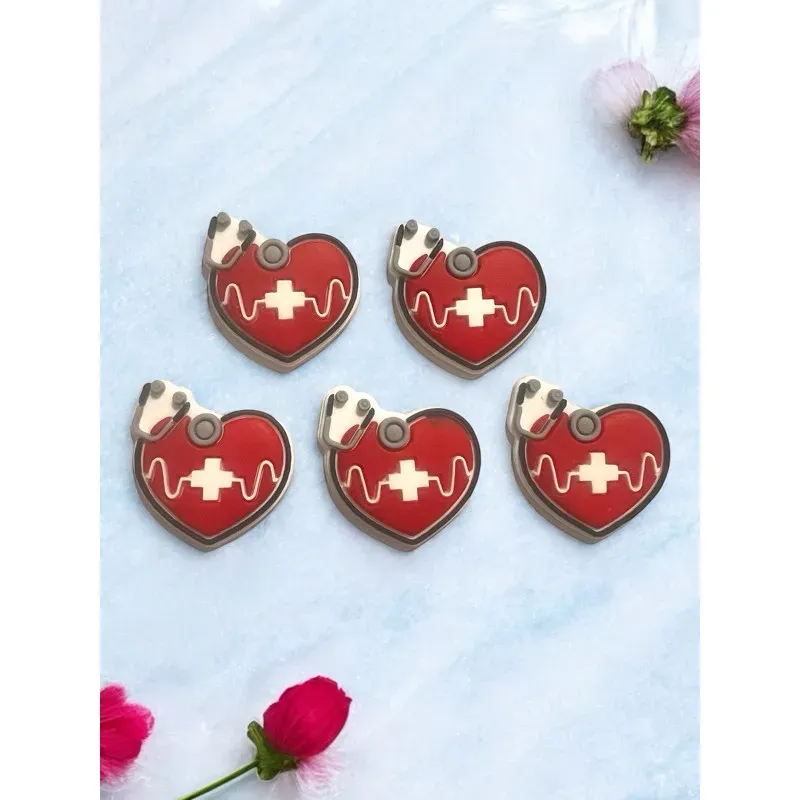 Aplique Emborrachado Coração Enfermagem Laços Tiaras Prendedores Artesanato DIY Aplique Emborrachado Coração Enfermagem Laços Tiaras Prendedores Artesanato DIY