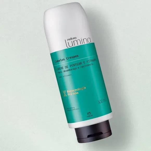 Apenas R$ 19,46 Creme para Pentear e Fitagem para Cabelos Crespos Lumina Apenas R$ 19,46 Creme para Pentear e Fitagem para Cabelos Crespos Lumina