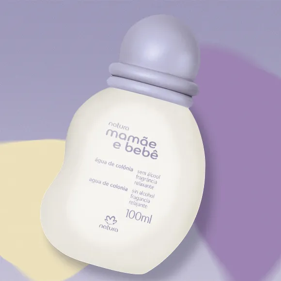 Água de Colônia Relaxante Mamãe e Bebê + Cupom de Desconto Água de Colônia Relaxante Mamãe e Bebê + Cupom de Desconto