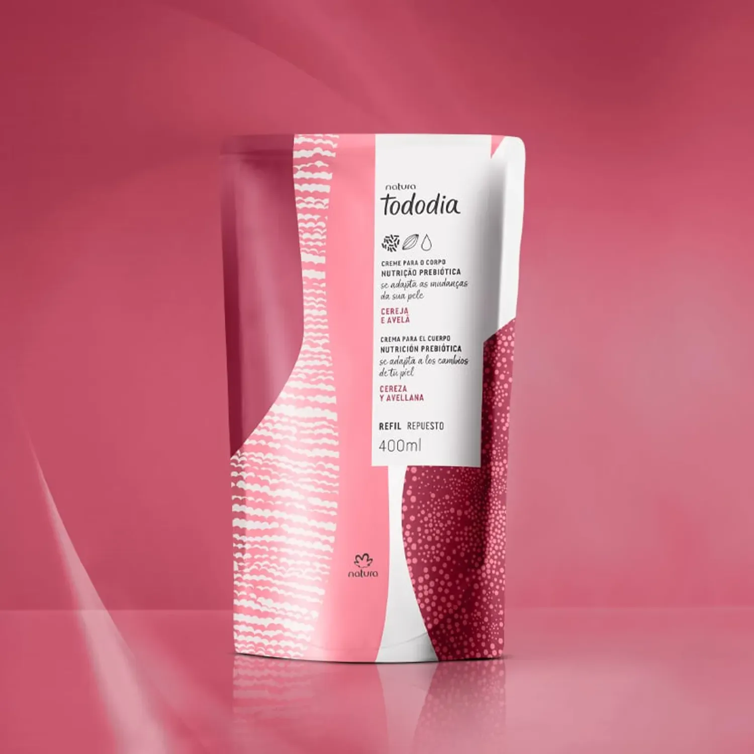 Pague R$ 29,66 em Refil Creme Desodorante Nutritivo Para o Corpo Tododia Cereja e Avelã Pague R$ 29,66 em Refil Creme Desodorante Nutritivo Para o Corpo Tododia Cereja e Avelã