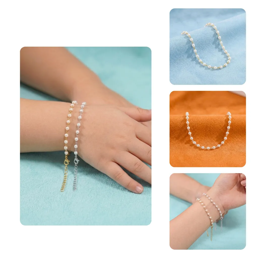 Pulseira Riviera Perola Classica Ouro18k Prata925 Feminina Infantil Acessorios Delicada Alto Padrão Pulseira Riviera Perola Classica Ouro18k Prata925 Feminina Infantil Acessorios Delicada Alto Padrão
