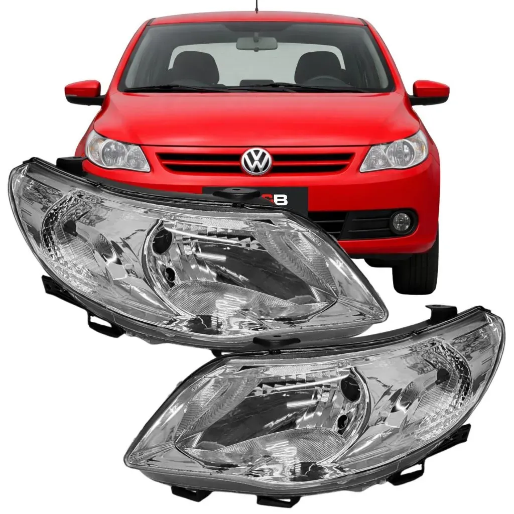 Farol Gol Voyage Saveiro G5 09 2010 2011 2012 Foco Simples Farol Gol Voyage Saveiro G5 09 2010 2011 2012 Foco Simples