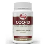 Coenzima Q10 200mg + Vitamina E Vitafor 120 Cápsulas Suplemento Coenzima Q10 200mg + Vitamina E Vitafor 120 Cápsulas Suplemento