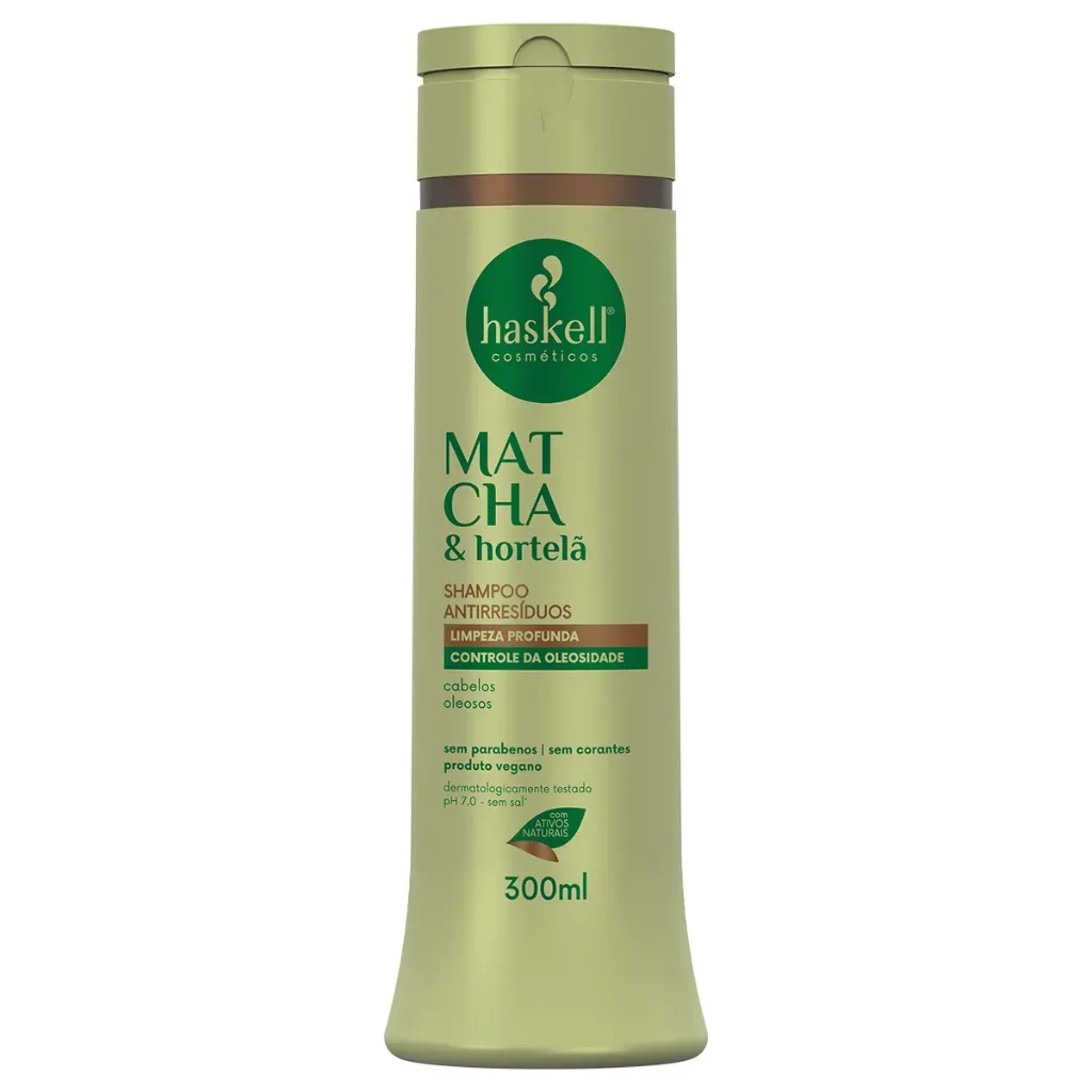 Shampoo Antiressíduos Matcha & Hortelã 300ml Shampoo Antiressíduos Matcha & Hortelã 300ml